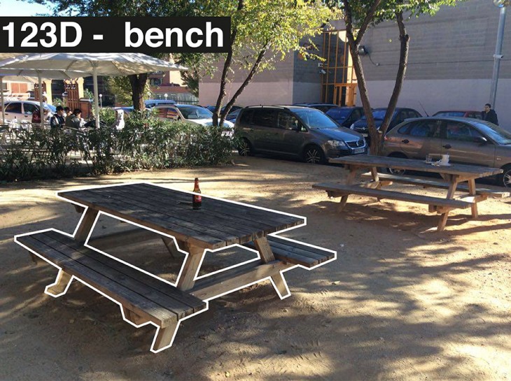 bench 123d catch