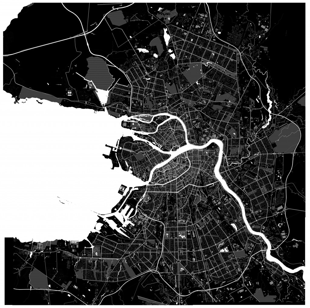 Карта санкт петербурга с улицами и домами спутник