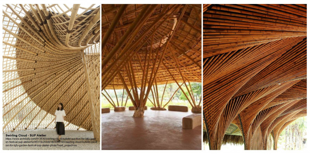 DATA INFORMED STRUCTURES // NEST 2.0 - BAMBOO SHADING HAT – IAAC Blog