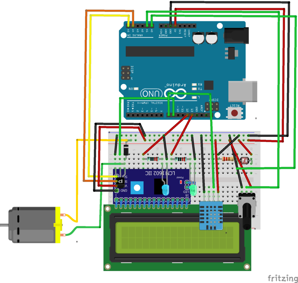 Automated Fan System - Programming And Physical Computing